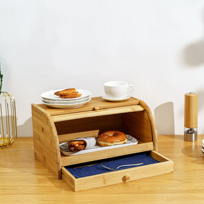 Boite à pain bambou